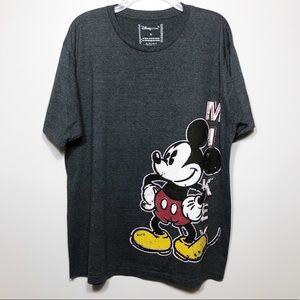 Disney Store Mickey Tee in Gray Size XL